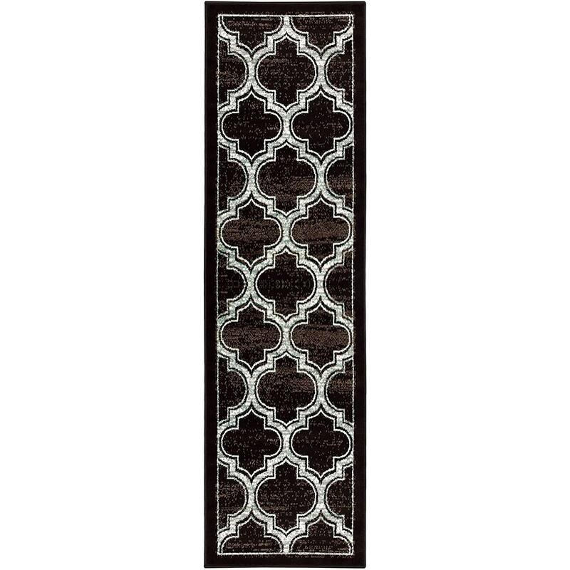 Superior Moroccan Trellis Geometric Polypropylene Indoor Area Rug