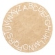 preview thumbnail 67 of 136, Nuloom Alphabet SpinClean Washable Round Rug