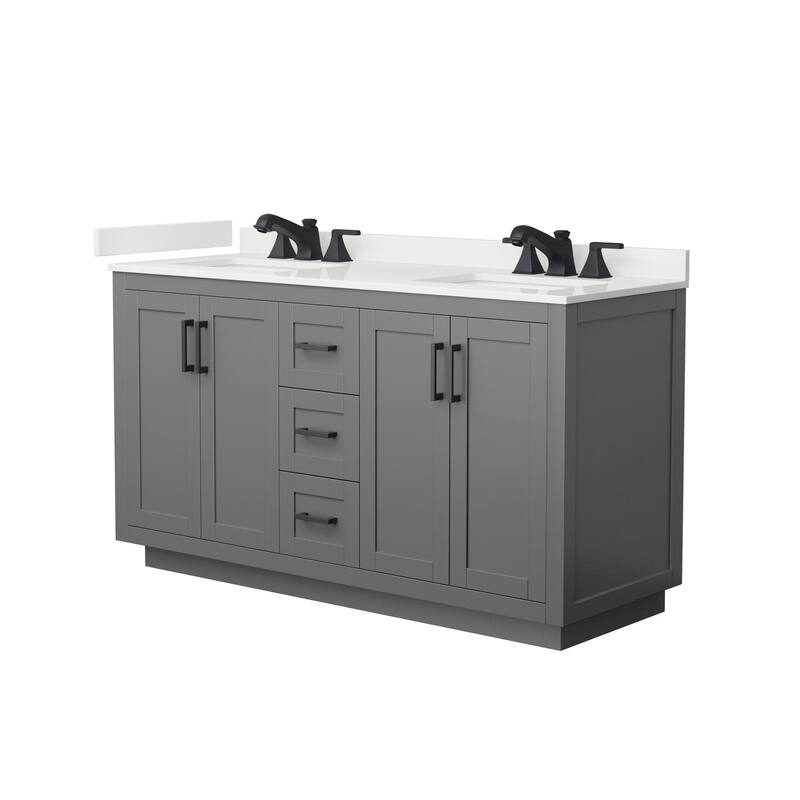 Wyndham Collection WCF292960D-QTZ-US3MXX Miranda 60" Free Standing