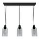 preview thumbnail 9 of 19, Hunter Lochemeade 3-Light Linear Cluster Pendant - Kitchen Island, Dining Room - Modern Farmhouse, Contemporary, Industrial