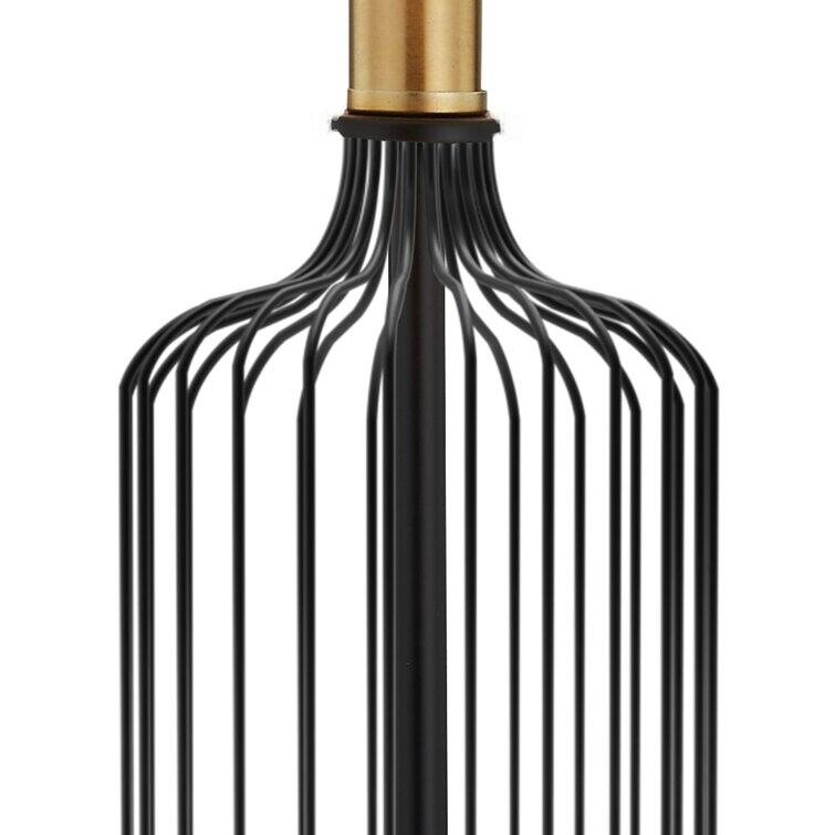 28.57" Metal line Table Lamp Set (Set of 2)