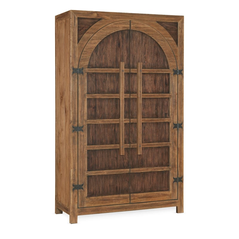 Hooker Furniture 6700-90013-80 Big Sky 52" Wide 3 Drawer Armoire with - Vintage Natural