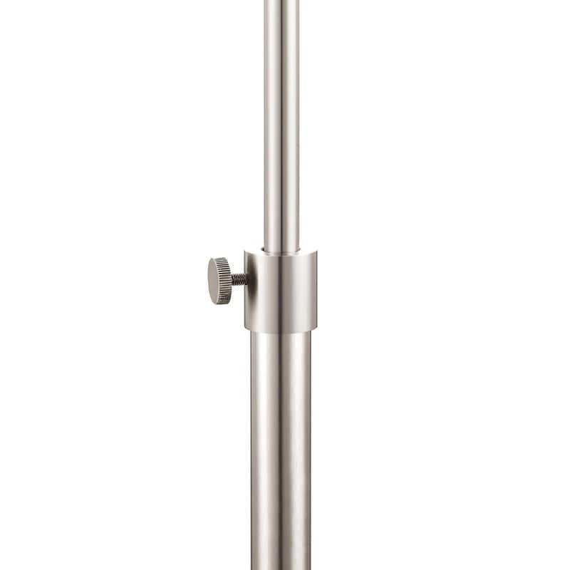 KAWOTI 63.5" Standard Adjustable Floor Lamp with Fabric Linen Shade