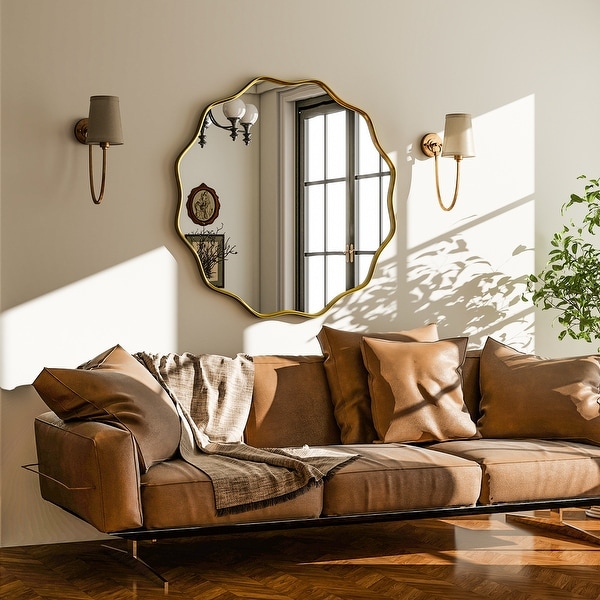 BED & BATH BEYOND ウォールミラー 　鏡　ミラー　46x56 Amazon.com: Bed Bath & Beyond Full Length Mirror Arched
