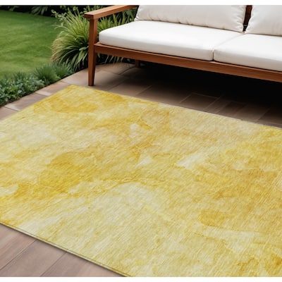 HomeRoots Nautical Transitional Rectangle Outdoor Rug