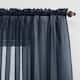No. 918 Emily Voile Sheer Rod Pocket Curtain Panel, Single Panel