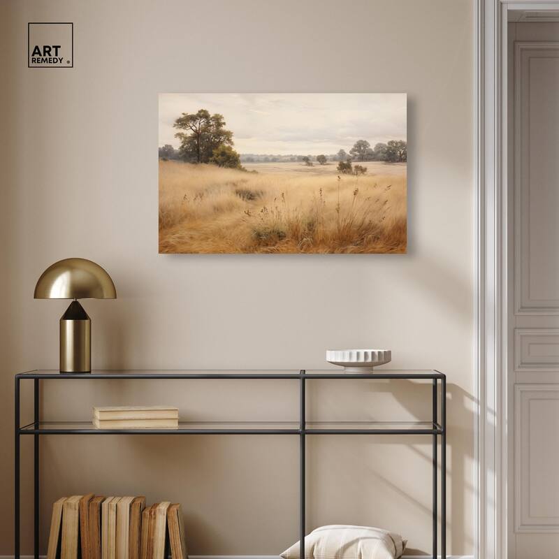 Cogon Grass Breeze II Canvas by Art Remedy, Gallery Wrapped