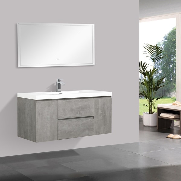 48 wall mount vanity sale