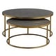 preview thumbnail 1 of 3, Uttermost Aragon Gray Nesting Coffee Tables Set/2