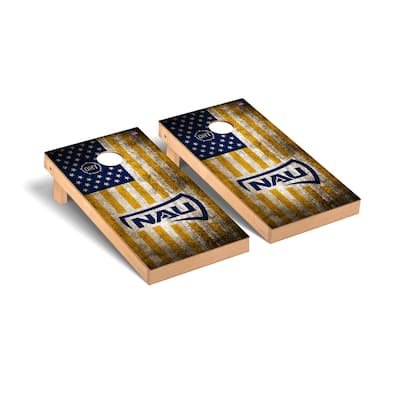 Northern Arizona University Lumberjacks Cornhole Board Set - OHT Vintage Flag Version