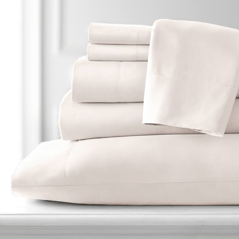 Adjustable Mattress Split King Ultra-Soft 7-piece Bed Sheet Set