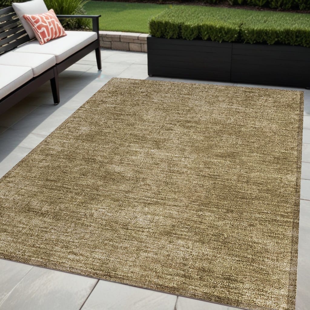 Bari Contemporary Abstract Weather Resistant Timeless Fusion Outdoor Rug