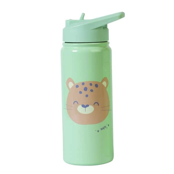 slide 2 of 8, Saro Insulated Water Bottle with Straw 16.9 fl oz.