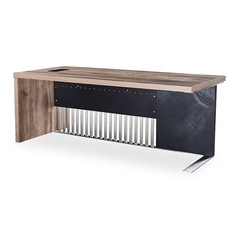 WESOME Modern Executive Office Desk Computer Bussiness Desk with Cable Management - 63x31.5x30inch - Left Return