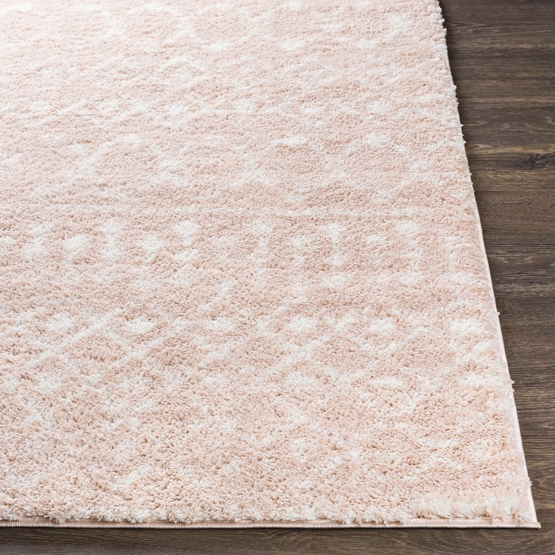 Livabliss Aliyah Shag Moroccan Tribal Area Rug