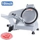 preview thumbnail 1 of 14, Meat Slicer Machine10 inch Commercial Meat Slicer 240W Semi-Auto Foody Slicer - 10 inch Slicer 10 inch Slicer