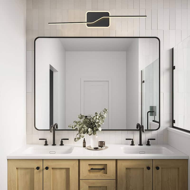 Modern LED Dimmable Vanity Light Over Mirror for Bathroom Lighting