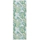 preview thumbnail 14 of 12, SAFAVIEH Barbados Asimina Tropical Indoor/ Outdoor Waterproof Patio Backyard Rug 2'8" x 10'5" Runner - Green/Teal