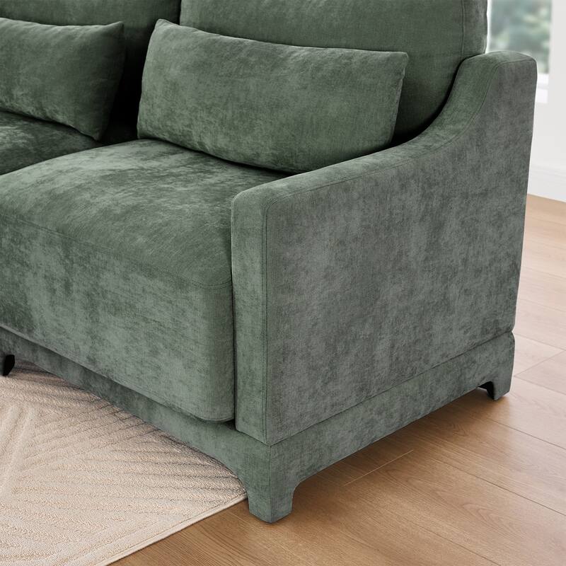Chenille Fabric sofa