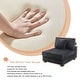 preview thumbnail 64 of 64, 35.7" W Plush Corduroy Upholstered Armless Modular Sofa Chair