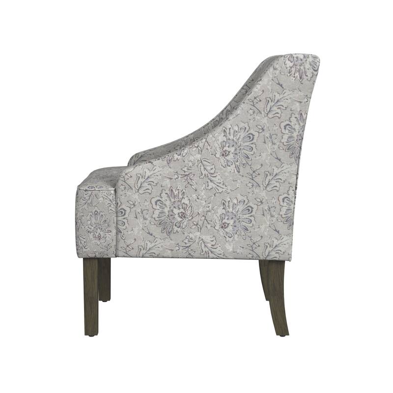 Porch & Den Holman Upholstered Swoop Arm Chair