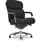 preview thumbnail 12 of 65, La-Z-Boy Sutherland Quilted Leather Executive Office Chair - High Back with Lumbar Support