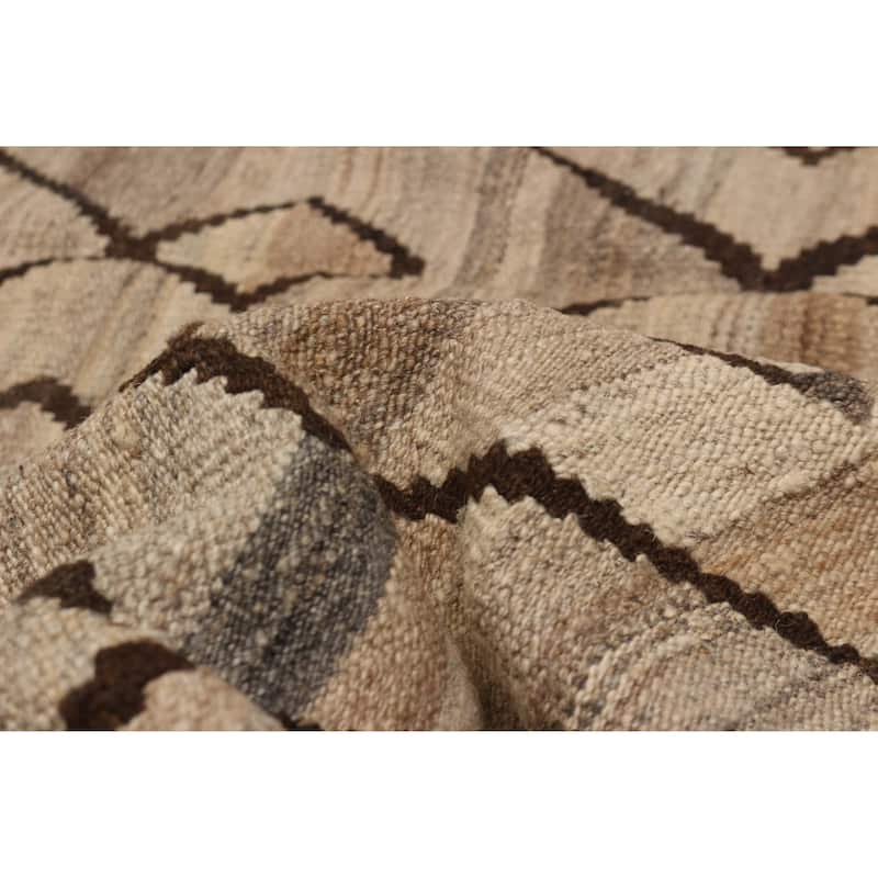 Sivas Tan Kilim 5'3" x 6'6" - 5'3 x 6'6