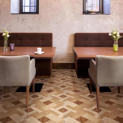 Merola Tile Huelva Caramelo 17-3/4" x 17-3/4" Ceramic Floor and Wall Tile