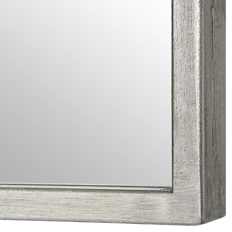 Porch & Den Arabesque Iron Frame Wall Mirror - 38 x 22 x 1.25