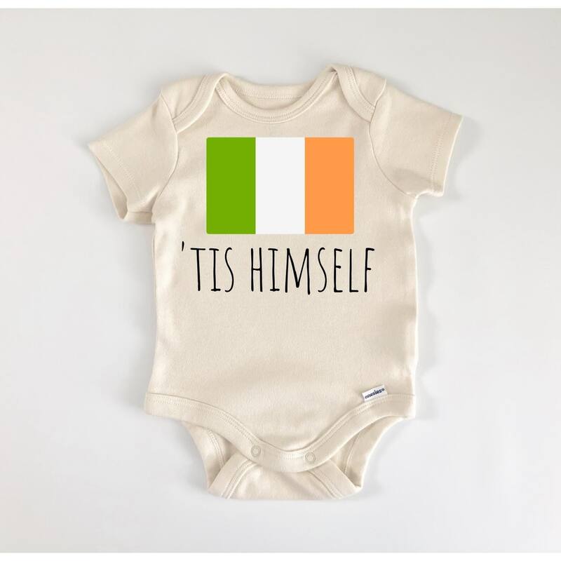 Irish Ireland St. Patricks - Baby Boy Girl Clothes Infant Bodysuit Funny Cute Newborn - Blue - 0-3M