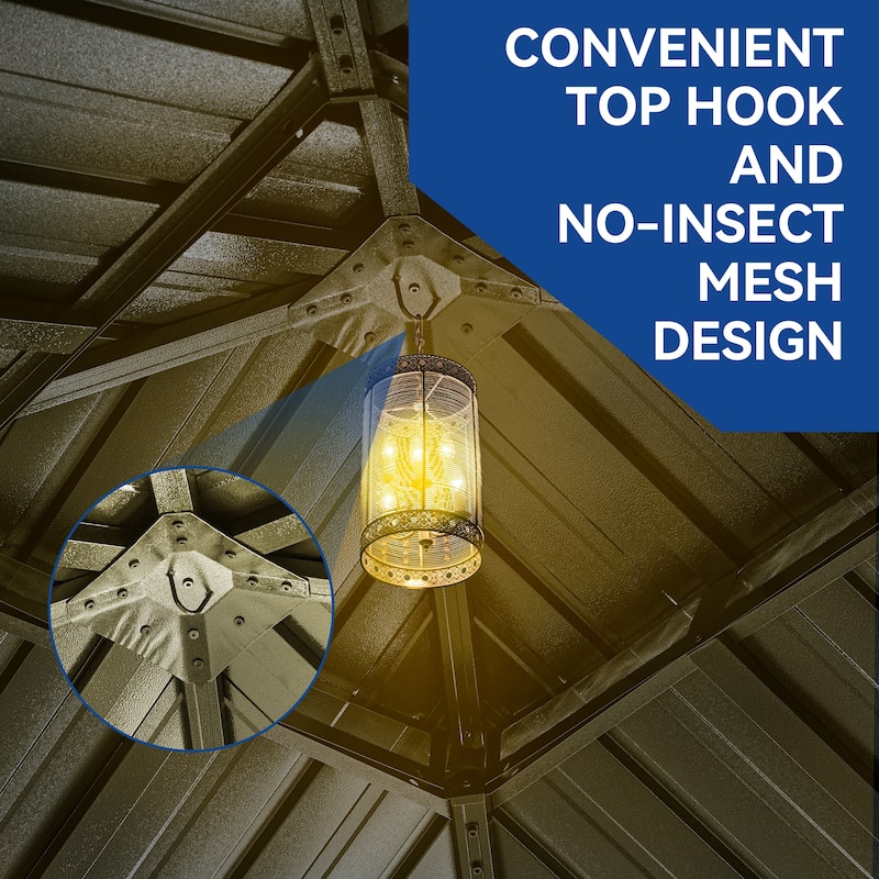 Outdoor Metal Canopy Gazebo