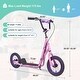 preview thumbnail 5 of 18, Youth Scooter Kick Scooter with Adjustable Handlebar, Inflatable Wheels