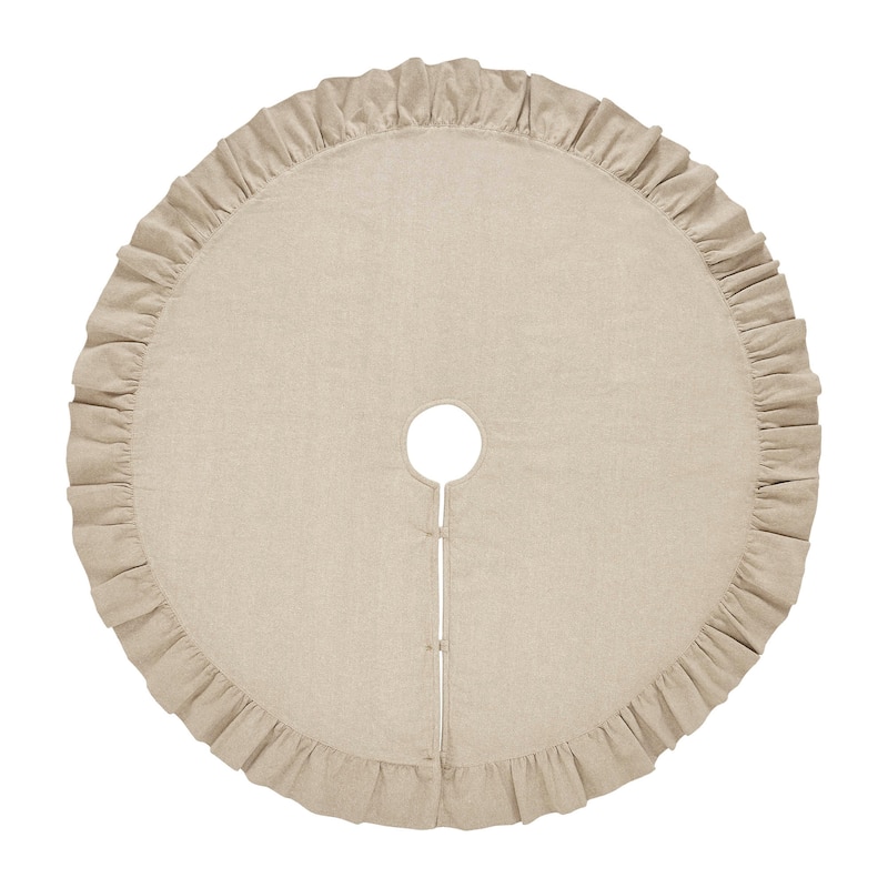 Grace Grain Sack Stripe Tree Skirt (3 Sizes)