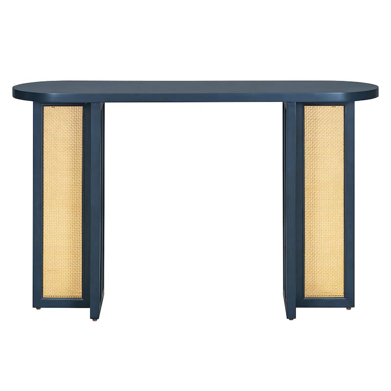 Farmhouse Console Table Entryway Table with Storage