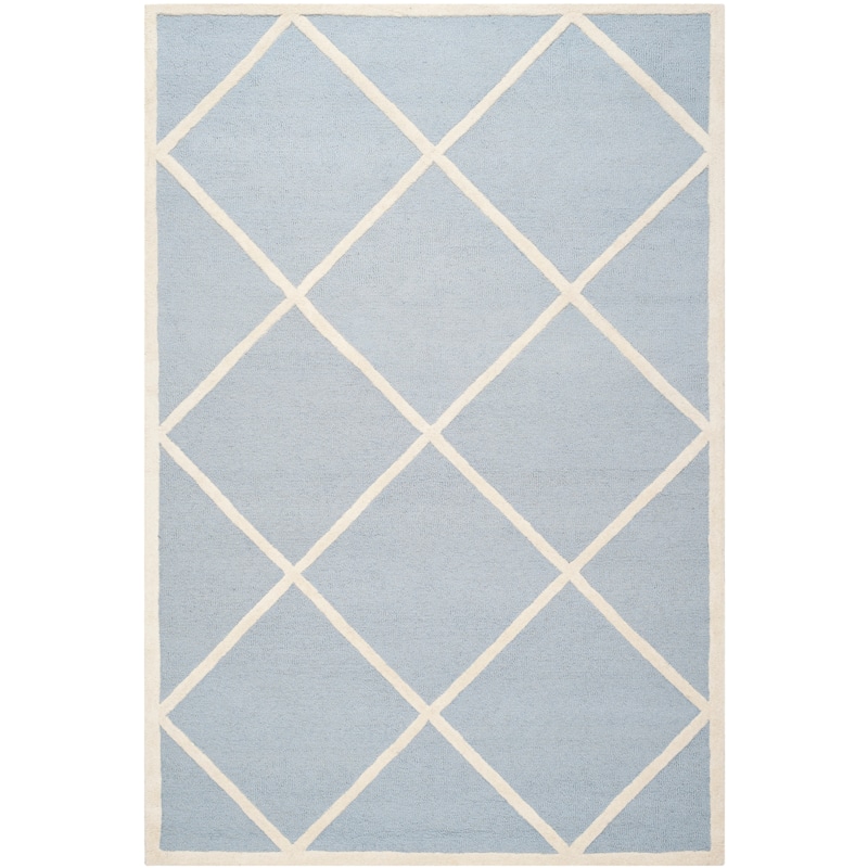 SAFAVIEH Handmade Cambridge Vija Modern Moroccan Wool Rug