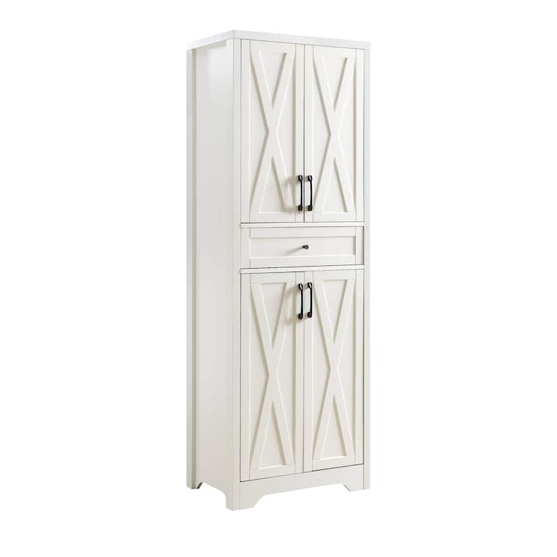 68"High Living Room Sideboard, Multi-Functional Cabinet Sideboard, Large Capacity Storage Cabinet, 23.7"L x 15.0"W x 68"H