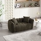 preview thumbnail 40 of 43, Roomfitters Soft Beanbag Chair with High Resilience Foam Core – Comfortable Square Recliner Sofa for Gaming, Watching TV