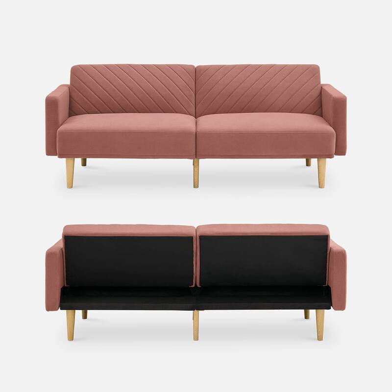 Mopio Chloe Futon Convertible Sofa Sleeper Futon