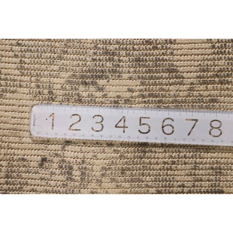 All-Over Abstract Oriental Area Rug Hand-Knotted Wool Carpet - 6'5" X 9'4"