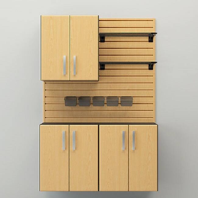 11 Piece Canibet, Shelf, Small Hard Bin Workstation Set