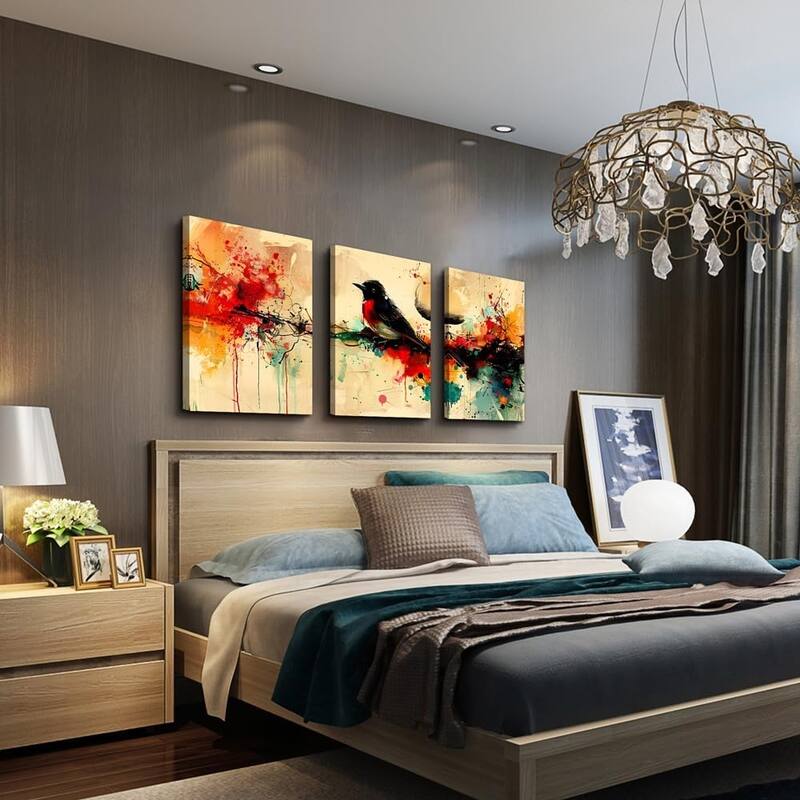 Bird Abstract Wall Paintings Animal Wall Pictures Artwork