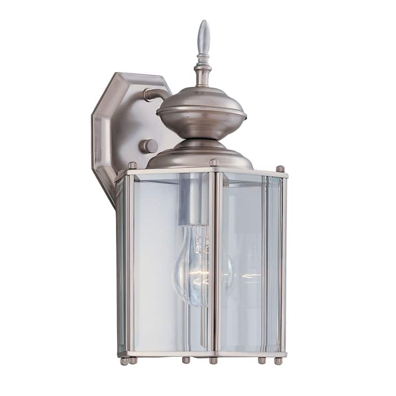 Designers Fountain 1 Light 7" Wall Lantern with Clear Beveled Glass