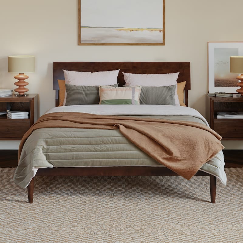 Bradford Platform Bed with Adjustable Headboard