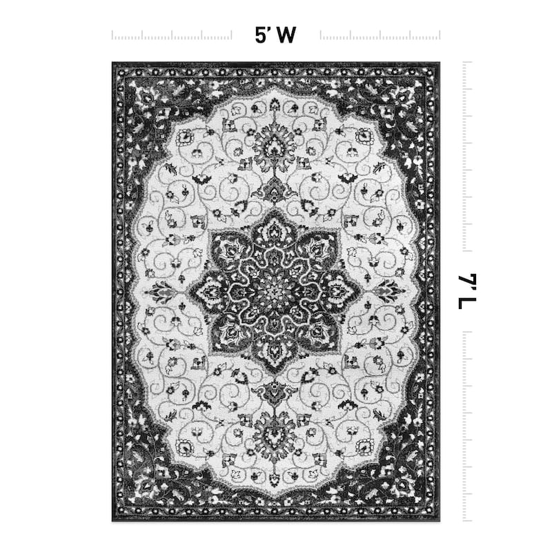 Traditional Medallion Area Rug