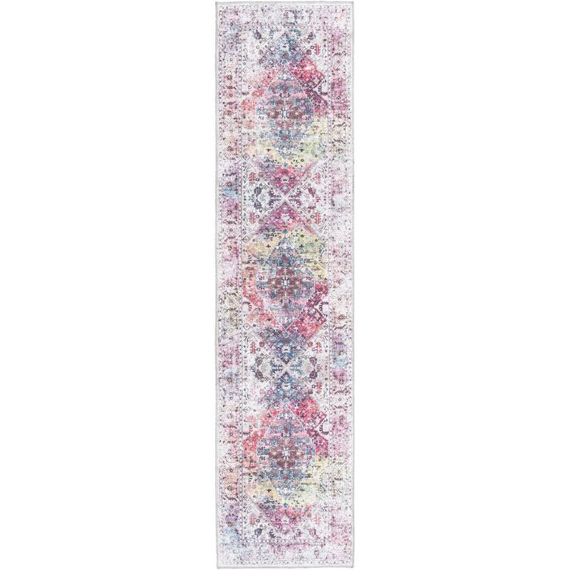 Traditional Tira Collection Area Rug - 2'x8' - Multi