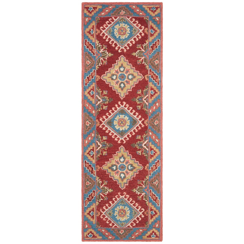 SAFAVIEH Handmade Aspen Boika & Eclectic Tribal Wool Rug