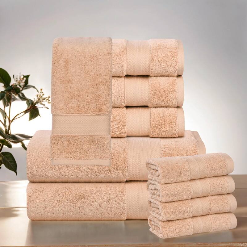 Blue Nile Mills Rio Turkish Cotton 10 Piece Towel Set