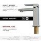 preview thumbnail 5 of 44, STYLISH Single Handle Single Hole Bathroom Faucet - Faucet Height: 6 1/2" Spout Height: 4 1/2"