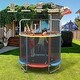 preview thumbnail 11 of 39, Kids Trampoline, Adjustable Toddler Trampoline with Safety Enclosure