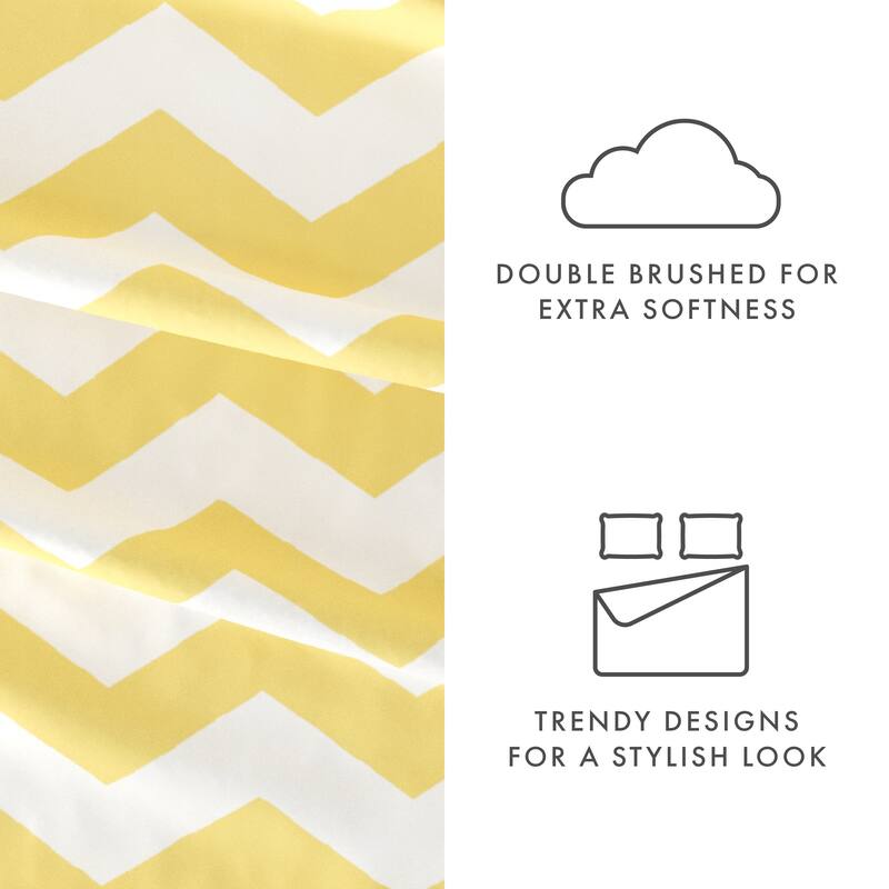 Becky Cameron Ultra Soft Printed 4 Piece Deep Pocket Bed Sheet Set